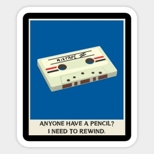 Rewind Sticker